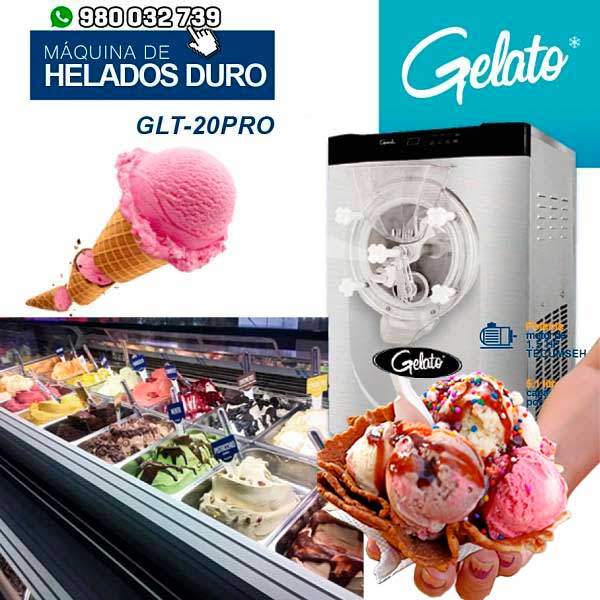 Detalle técnico de panel de máquina de helados